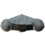 Тент Kolibri універсальний для моторних човнів розмір XXL темно-сірий 410-450х160-190