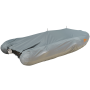 Тент Kolibri універсальний для моторних човнів розмір XXL темно-сірий 410-450х160-190