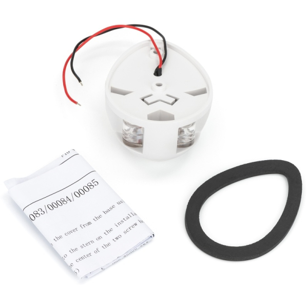 Навигационный огонь 00085-LD красно-зелёный LED белый корпус