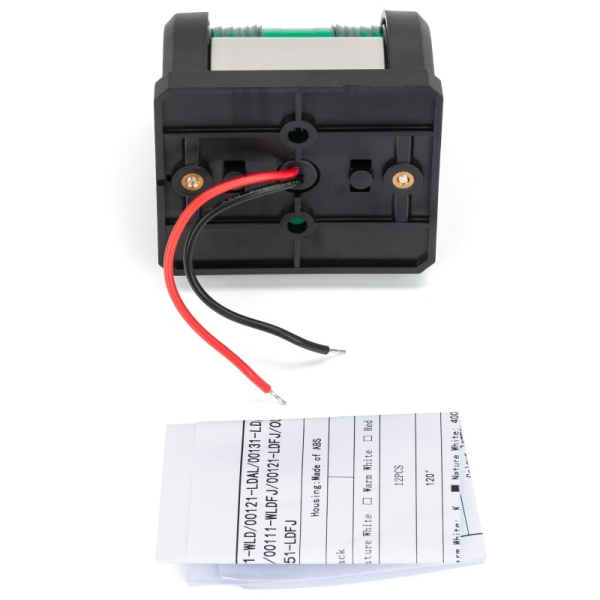Навигационный огонь 00111-LD зелёный чёрный корпус