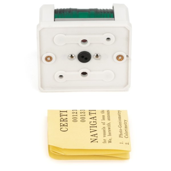 Навигационный огонь 00151-WH красно-зелёный белый корпус