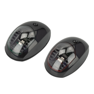 Пара навігаційних вогнів C91106PB-B LED чорний корпус