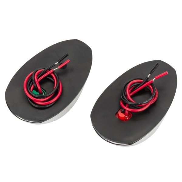 Пара навігаційних вогнів C91106S-B LED корпус нержавіюча сталь