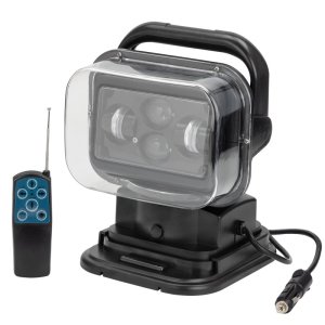 Поисковый прожектор LED528 чёрный 6500Lm