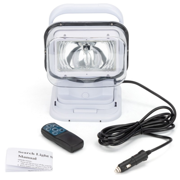 Пошуковий прожектор LightW 518 ксенон, білий з д/в.