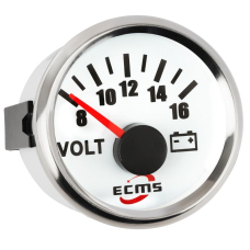 Вольтметр ECMS PMV2-WS-8-16 белый