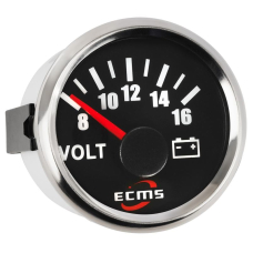Вольтметр ECMS PMV2-BS-8-16 чёрный