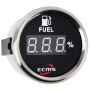 Цифровий покажчик рівня палива ECMS PEF2-BS-240-33 чорний 52мм