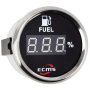 Цифровий покажчик рівня палива ECMS PEF2-BS-240-33 чорний 52мм