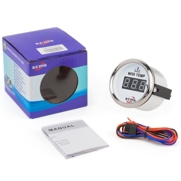 Цифровий покажчик температури води ECMS PET2-WS-20-120 білий