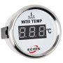 Цифровой указатель температуры воды ECMS PET2-WS-20-120 белый