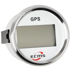 GPS cпидометр ECMS PLG2-WS-GPS с компасом белый