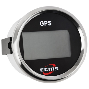 GPS спідометр ECMS PLG2-BS-GPS з компасом чорний