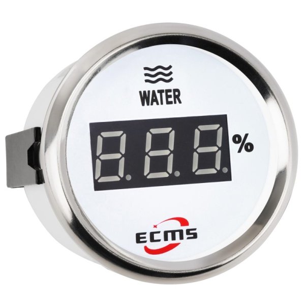 Цифоровой указатель уровня воды PEW2-WS-240-33 белый 52мм