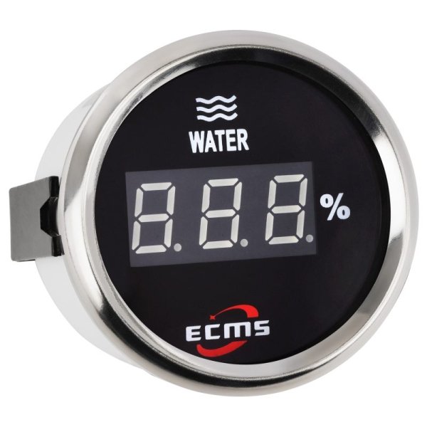 Цифоровой указатель уровня воды PEW2-BS-240-33 черный 52мм