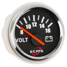 Вольтметр ECMS CMV2-BS-8-16 чёрный