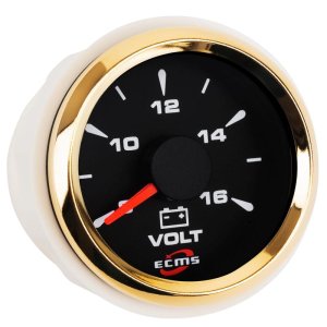 Вольтметр ECMS HMV2-BG-8-16 чёрный