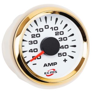 Амперметр ECMS HMA2-BG±80A белый