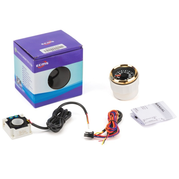 Амперметр ECMS HMA2-BG±80A чёрный