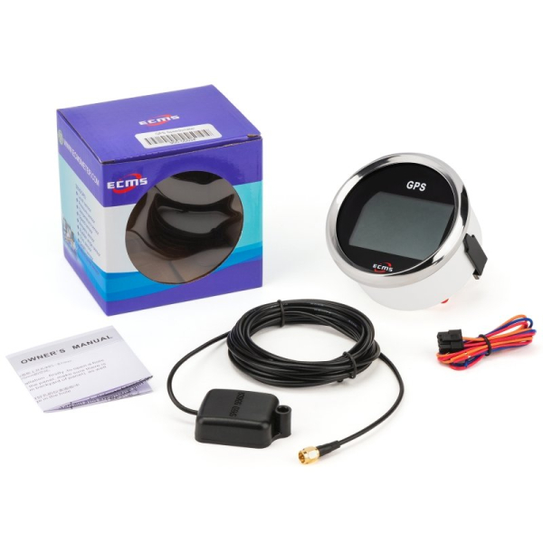 GPS cпидометр мультиэкран ECMS чёрный