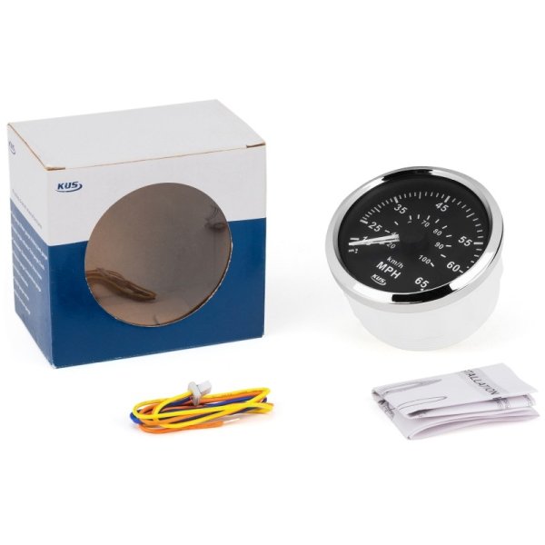 Спидометр Wema (Kus) K-Y18004 чёрный