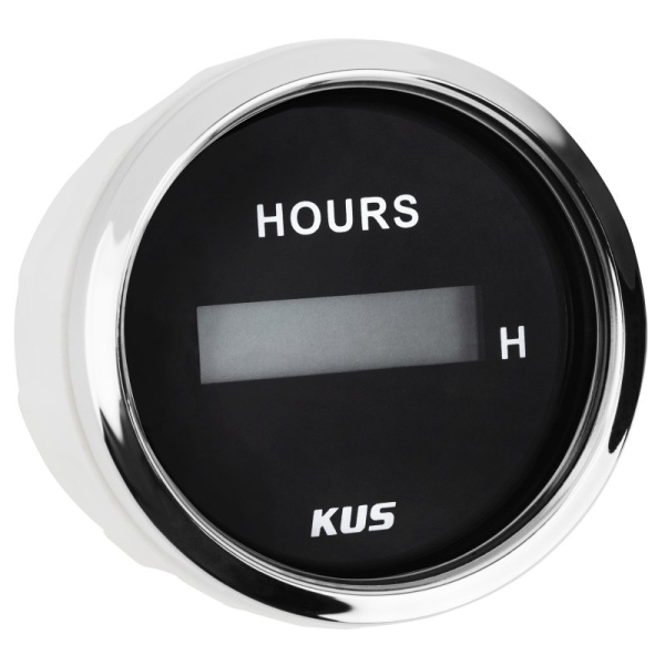 Лічильник мотогодин Wema (Kus) чорний KY39000