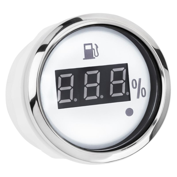 Цифровий покажчик рівня палива iGauge WKFLW-DGW 240-33 Ом 52мм білий