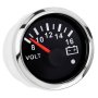 Вольтметр iGauge WKVOW-90B816 52 мм чёрный (с функцией предупреждения)