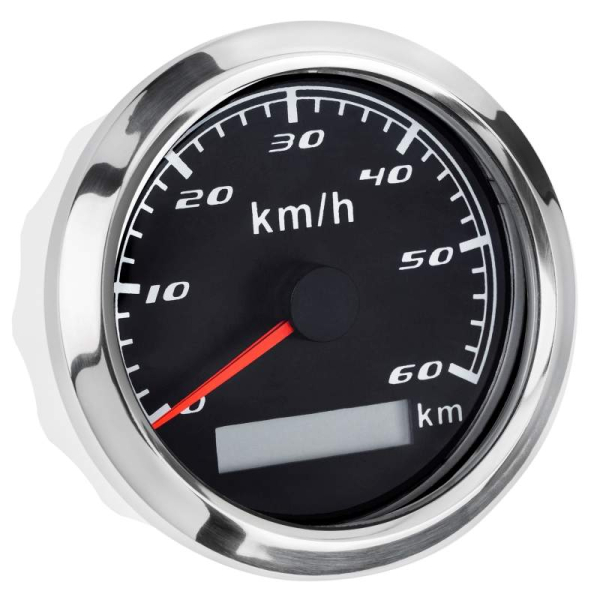 Спидометр с одометром iGauge WPSP270-60HB 85 мм чёрный