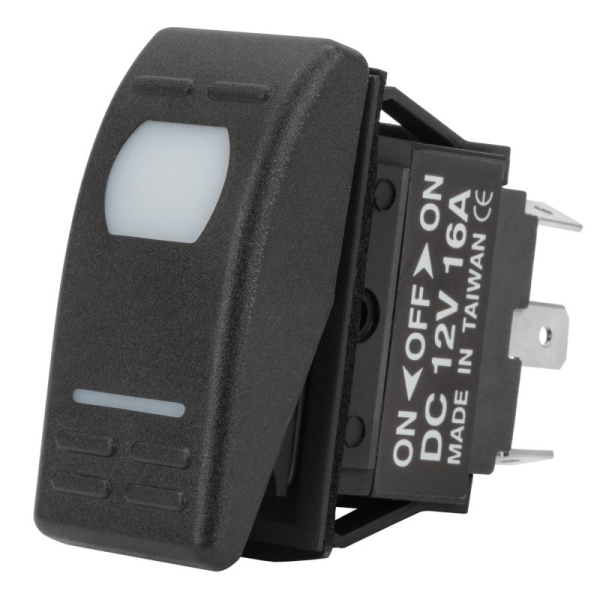 Кнопка переключения (тумблер) ААА (10126-01) on-off-on 6 пинов