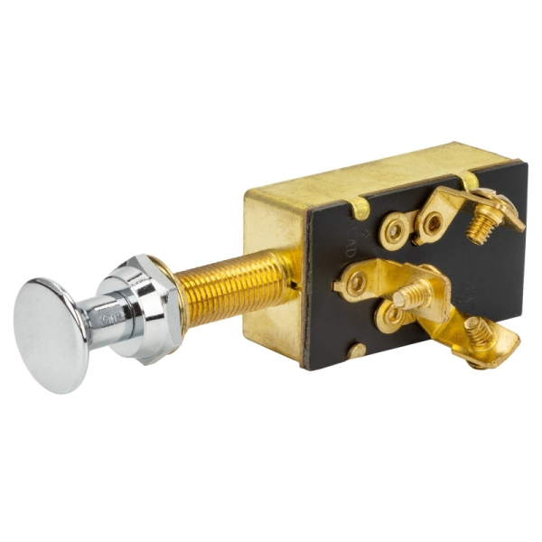 Витяжний перемикач ААА (10213-3PB) діаметр 9.5 мм 3 піна