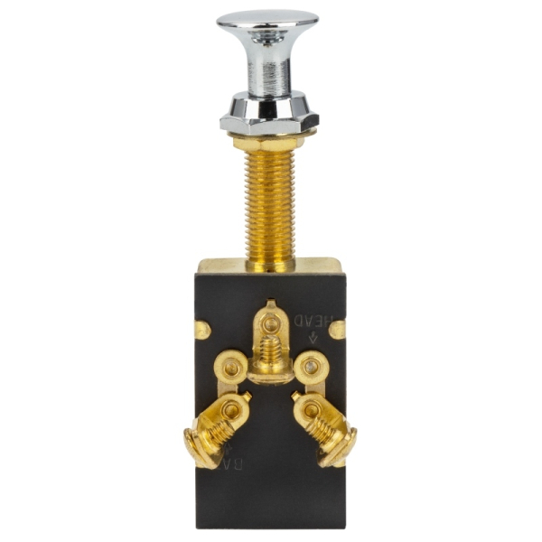 Витяжний перемикач ААА (10213-3PB) діаметр 9.5 мм 3 піна