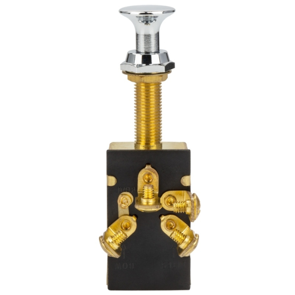 Витяжний перемикач ААА (10214-4PB) діаметр 9.5 мм 4 піна