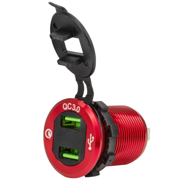 USB-зарядка на 2А и 3А LED A2025