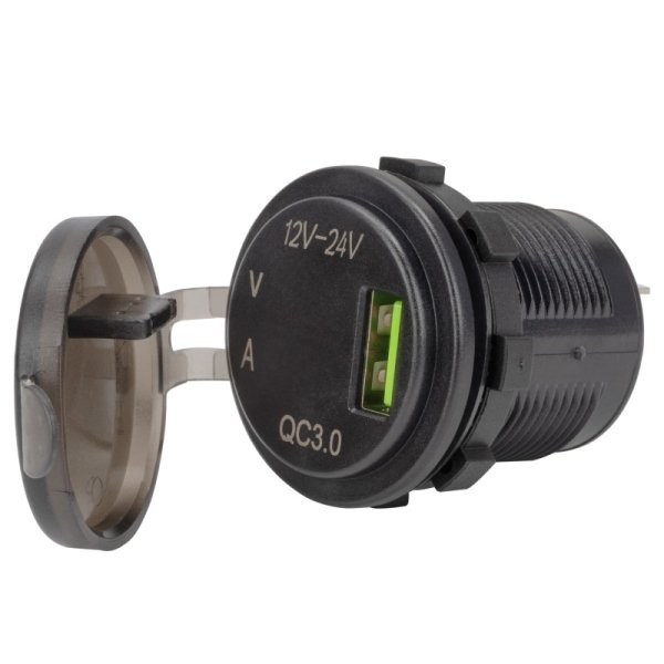 USB-зарядка з амперметром та вольтметром A6020