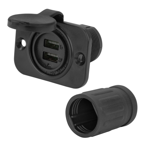 USB гнездо C3032 1А+2А