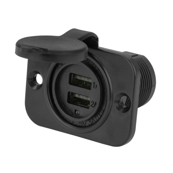 USB гнездо C3032 1А+2А