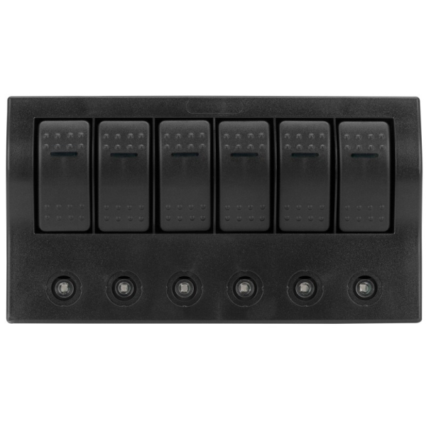 Панель на 6 переключателей (1 кнопка под сигнал) (HF60-006AP)