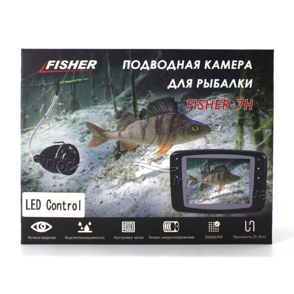 Підводна камера Fisher CR110-7H (кабель 15м)