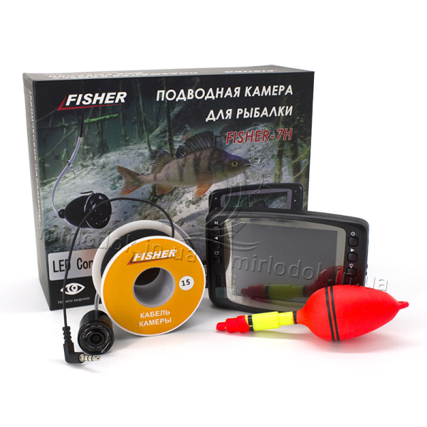 Підводна камера Fisher CR110-7H (кабель 15м)