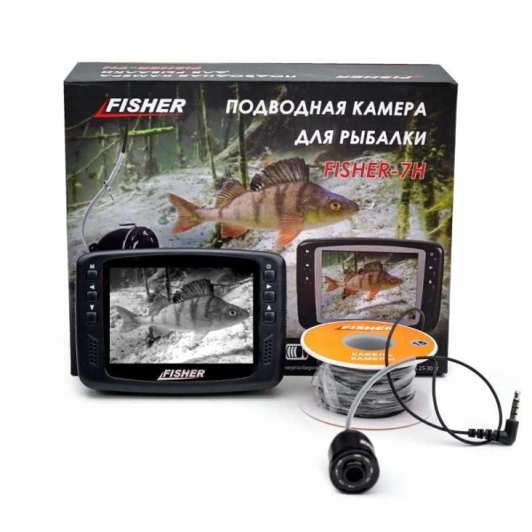 Підводна камера Fisher CR110-7H (кабель 30м)