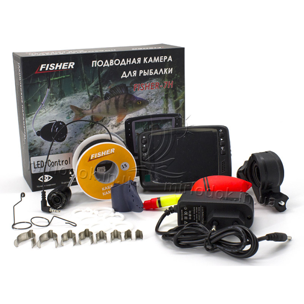 Підводна камера Fisher CR110-7H (кабель 30м)