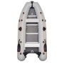 Kolibri KM-330DSL надувний моторний човен (фанерний пайол) темно-сірий Колібрі КМ-330ДСЛ
