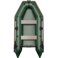 Kolibri KM-280 надувний моторний човен зелений Колібрі КМ-280