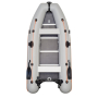 Kolibri КМ-330DSL надувная моторная лодка (алюминиевый пайол) темно-серый Колибри КМ-330ДСЛ