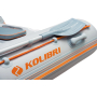 Kolibri KM-330D надувний моторний човен (алюмінієвий пайол) зелений Колібрі КМ-330Д
