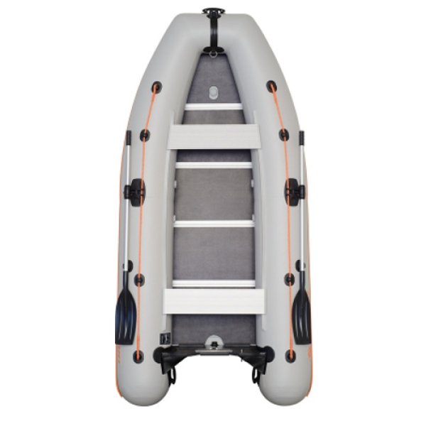 Kolibri KM-330DSL надувний моторний човен (алюмінієвий пайол) темно-сірий Колібрі КМ-330ДСЛ