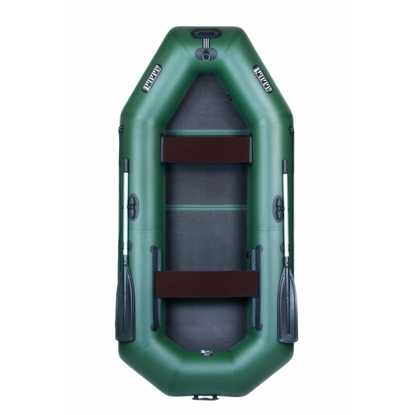 Ладья ЛТ-310ЕВ надувная гребная лодка слань-книжка, без транца, стационарное и передвижное сиденья
