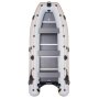 Kolibri KM-450DSL надувний моторний човен (фанерний пайол) світло-сірий Колібрі КМ-450ДСЛ