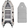 Kolibri КМ-360D надувная моторная лодка (алюминиевый пайол) темно-серый Колибри КМ-360Д